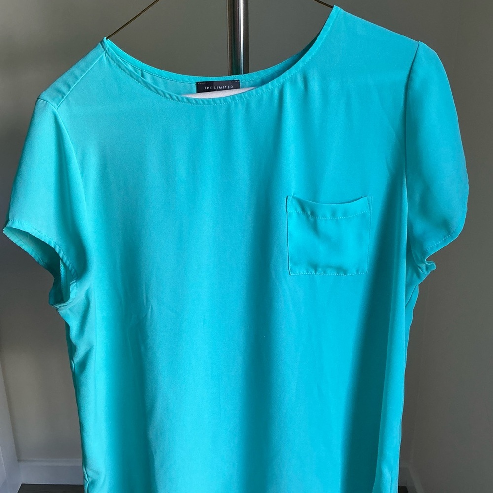 Limited L gorgeous shade of Blue top